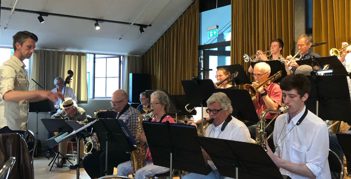 Slemdal Storband konsertbilde